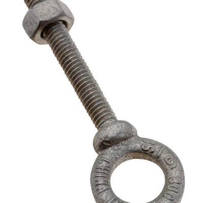 National Hardware 5/16 in. X 2-1/4 in. L Galvanized Forged Steel Eyebolt Nut Included