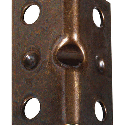 National Hardware 1.5 in. H X 0.75 in. W X 0.04 in. D Antique Brass Steel Inside Corner Brace