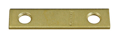 National Hardware 2 in. H X 1/2 in. W Brass Steel Mending Brace