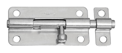 National Hardware 4 in. L Zinc-Plated Steel Barrel Bolt