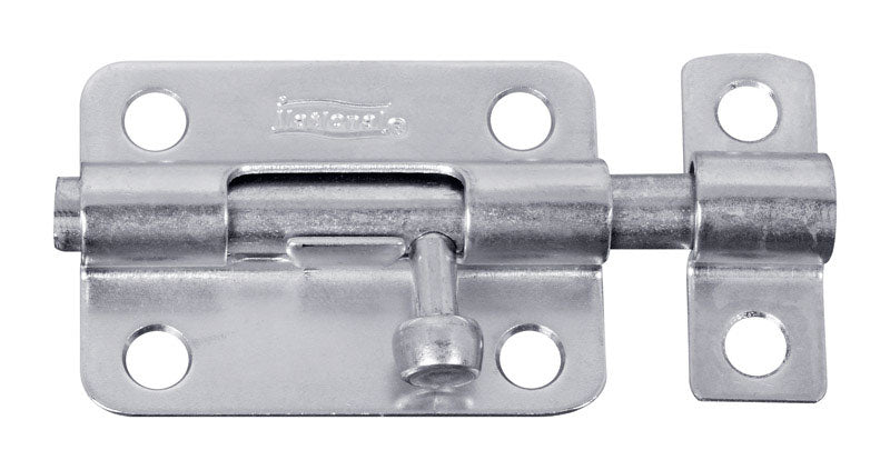 National Hardware 3 in. L Zinc-Plated Steel Barrel Bolt