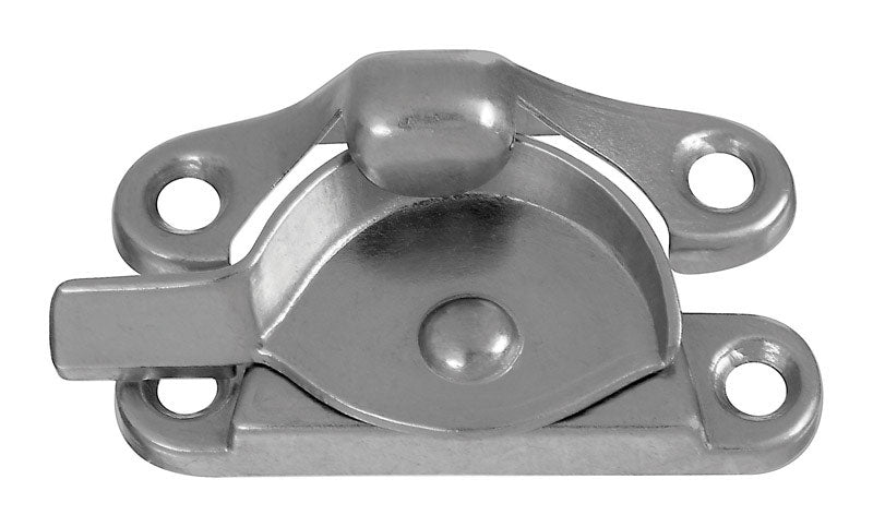 National Hardware Satin Nickel Silver Die-Cast Zinc Sash Lock