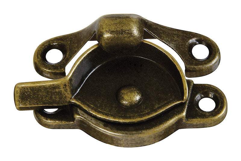 National Hardware Antique Brass Bronze Die-Cast Zinc Sash Lock