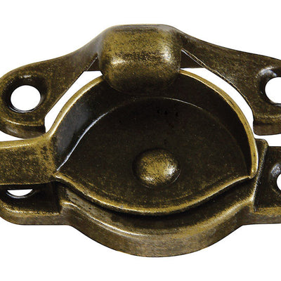 National Hardware Antique Brass Bronze Die-Cast Zinc Sash Lock