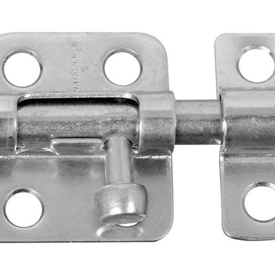 National Hardware Zinc-Plated Silver Steel Window Bolt 2 in. L X .75 in. H