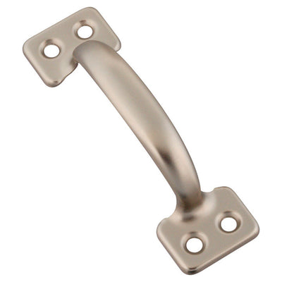 National Hardware WeatherGuard 4 in. L Satin Nickel Silver Steel Universal Sash Lift Handle