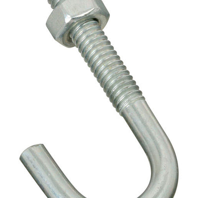 National Hardware Zinc-Plated Silver Steel 2-5/16 in. L J-Bolt 100 lb