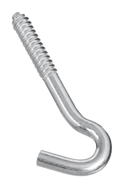 National Hardware Zinc-Plated Silver Steel 4-1/2 in. L Heavy Duty Screw Hook 290 lb
