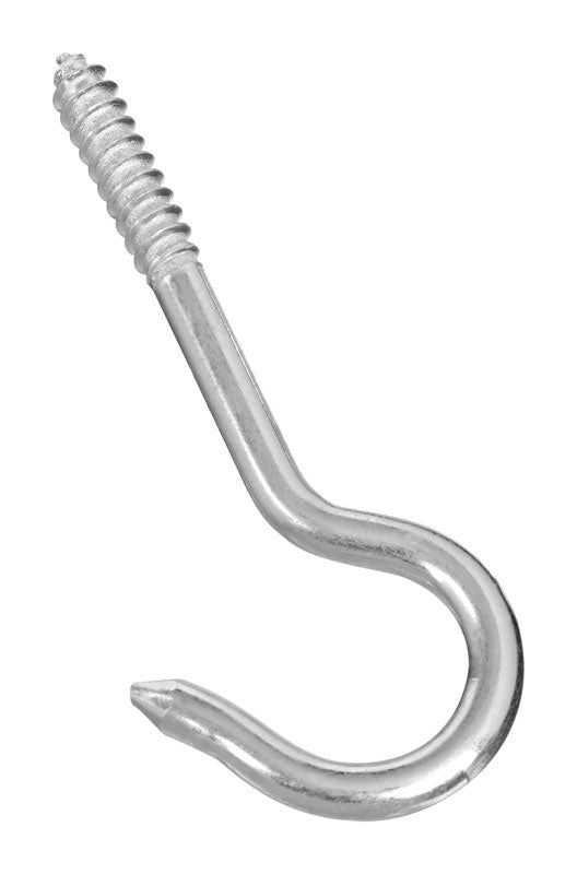 National Hardware Large Zinc-Plated Silver Steel 4-15/16 in. L Ceiling Hook 125 lb
