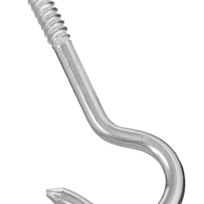 National Hardware Large Zinc-Plated Silver Steel 4-15/16 in. L Ceiling Hook 125 lb
