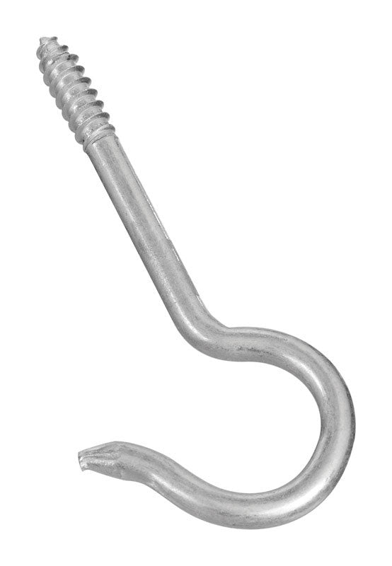 National Hardware Large Zinc-Plated Silver Steel 4-7/16 in. L Ceiling Hook 75 lb