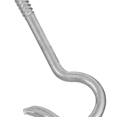 National Hardware Large Zinc-Plated Silver Steel 4-7/16 in. L Ceiling Hook 75 lb