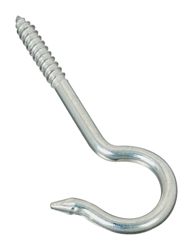 National Hardware Zinc-Plated Silver Steel 4-1/8 in. L Ceiling Hook 60 lb