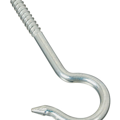 National Hardware Zinc-Plated Silver Steel 4-1/8 in. L Ceiling Hook 60 lb