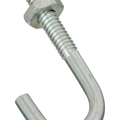 National Hardware Small Zinc-Plated Silver Steel 1-7/8 in. L J-Bolt 40 lb