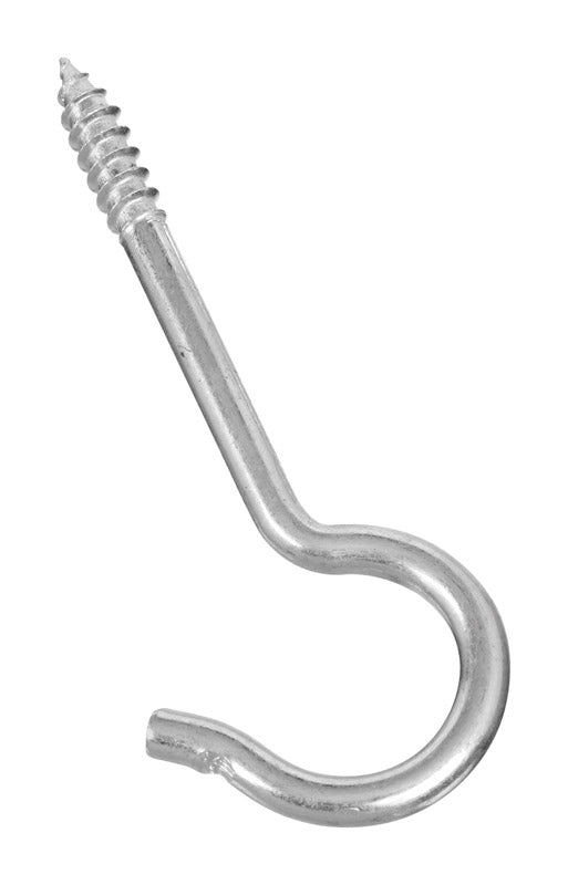 National Hardware Large Zinc-Plated Silver Steel 3-7/8 in. L Ceiling Hook 60 lb