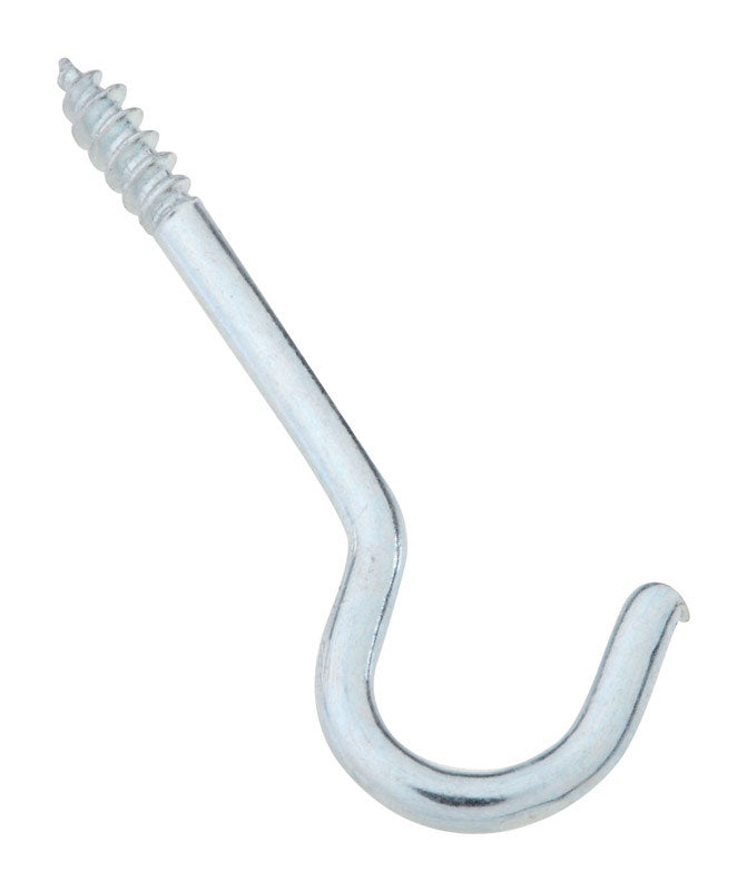 National Hardware Zinc-Plated Silver Steel 1-5/16 in. L Ceiling Hook