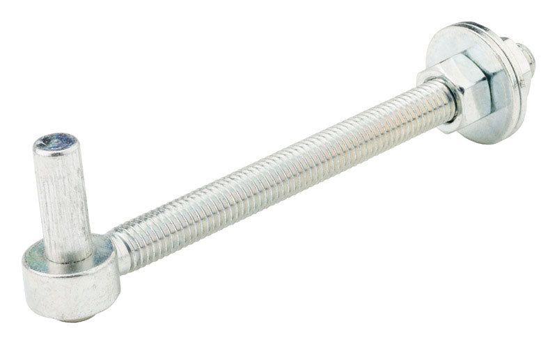 National Hardware Large Zinc-Plated Silver Steel 6.87 in. L Bolt Hook