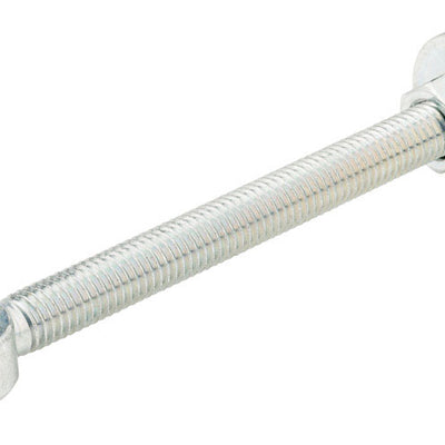 National Hardware Large Zinc-Plated Silver Steel 6.87 in. L Bolt Hook