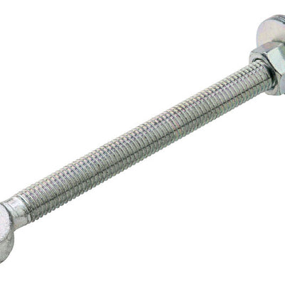 National Hardware Large Zinc-Plated Silver Steel 8 in. L Bolt Hook 150 lb