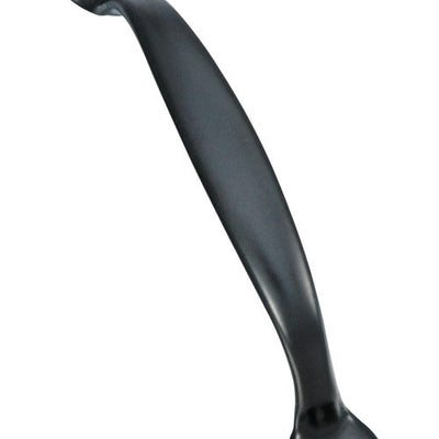 National Hardware 4-3/4 in. L Black Steel Door Pull