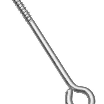 National Hardware 5 in. L Silver Stainless Steel Lag Screw Eye