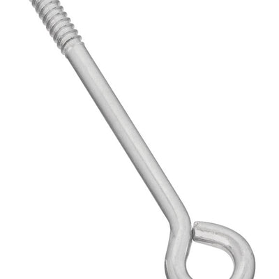 National Hardware 6 in. L Zinc-Plated Silver Steel Lag Screw Eye