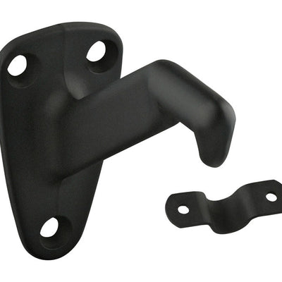 National Hardware Bronze Zinc Die Cast w/Steel Strap Handrail Bracket 3.31 in. L 250 lb