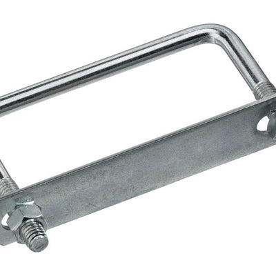 National Hardware 3/8 in. X 4 in. W X 3 in. L Coarse Zinc-Plated Steel Square U-Bolt