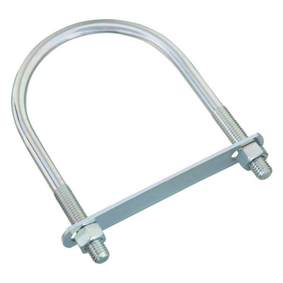 National Hardware 1/2 in. X 4-1/2 in. W X 7 in. L Coarse Zinc-Plated Steel U-Bolt