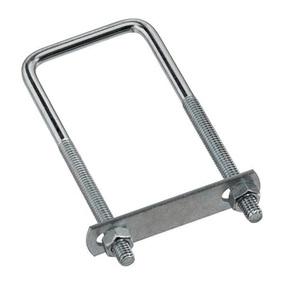 National Hardware 5/16 in. X 2 in. W X 5 in. L Coarse Zinc-Plated Steel Square U-Bolt