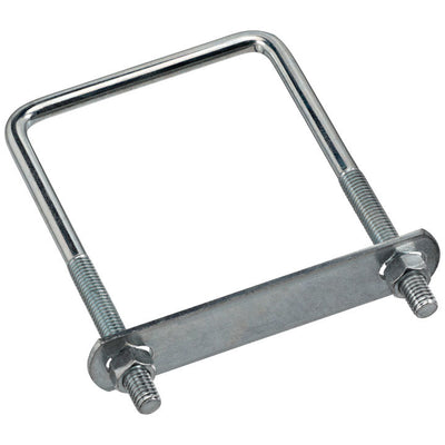 National Hardware 3/8 in. X 3-5/8 in. W X 6 in. L Coarse Zinc-Plated Steel Square U-Bolt