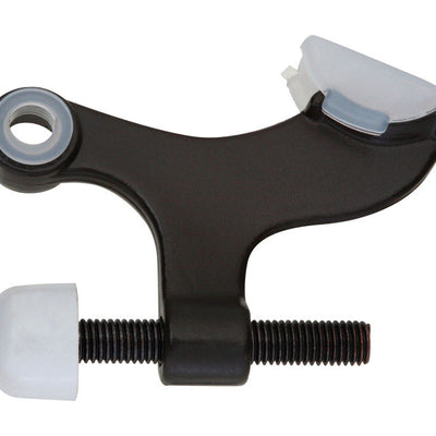 National Hardware Zinc w/Plastic Tip Oil Rubbed Bronze Brown Hinge Pin Door Stop Mounts to door .75