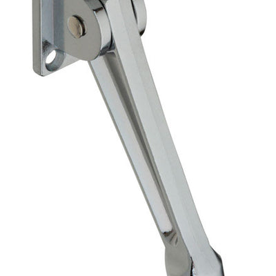 National Hardware Zinc w/Rubber Tip Chrome Silver Door Stop Mounts to door .75 in.