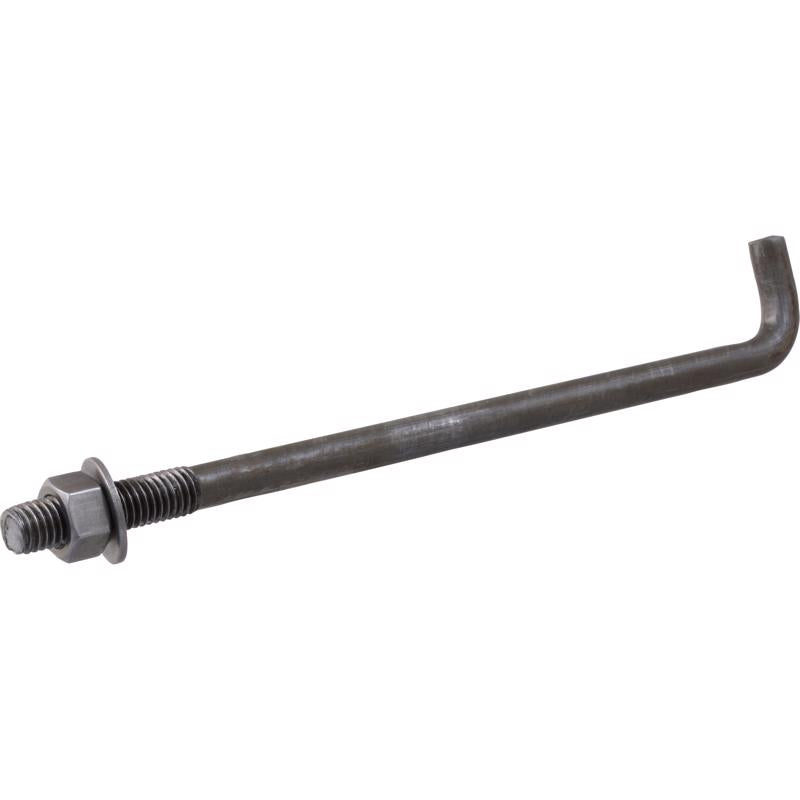 HILLMAN 1/2 in. D X 10 in. L Steel Round Head Anchor Bolts 25 pk