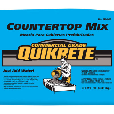 Quikrete Countertop Concrete Mix 80 lb