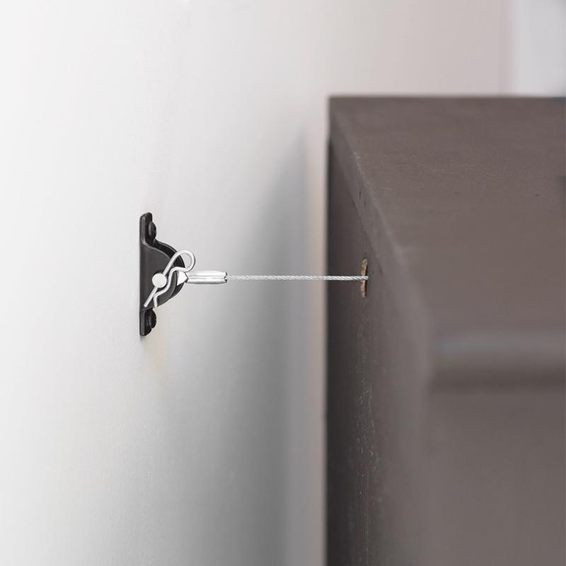 Hangman Black Furniture Anti-Tip Kit 400 lb