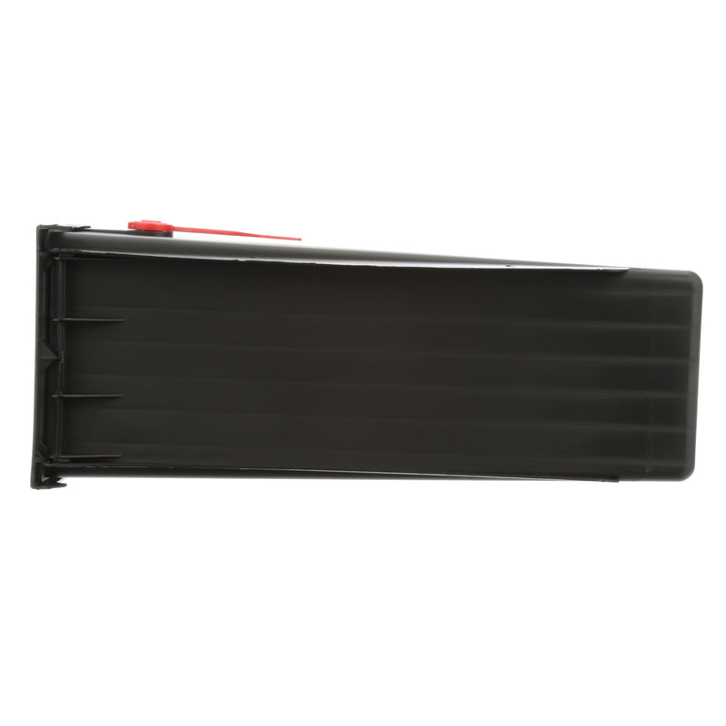 Architectural Mailboxes Parsons Classic Plastic Post Mount Black Mailbox