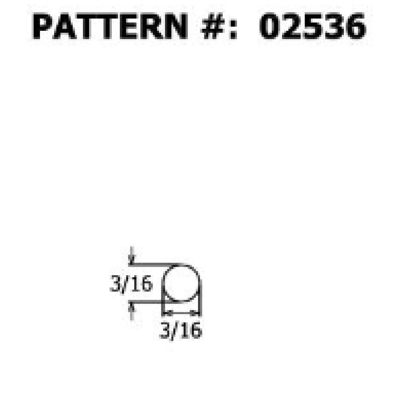Alexandria Moulding Round Ramin Hardwood Dowel 3/16 in. D X 36 in. L Black