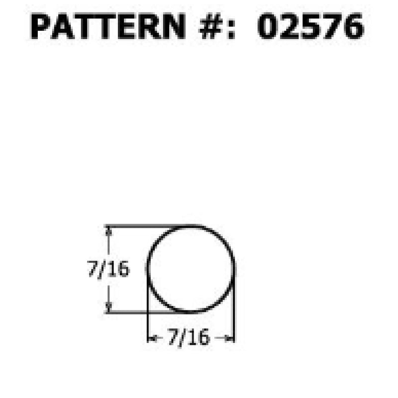 Alexandria Moulding Round Ramin Hardwood Dowel 7/16 in. D X 36 in. L Green