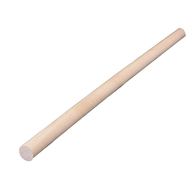 Alexandria Moulding Round Ramin Hardwood Dowel 5/8 in. D X 36 in. L Gray