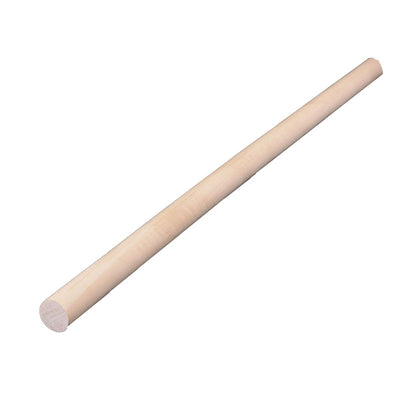Alexandria Moulding Round Ramin Hardwood Dowel 5/8 in. D X 36 in. L Gray