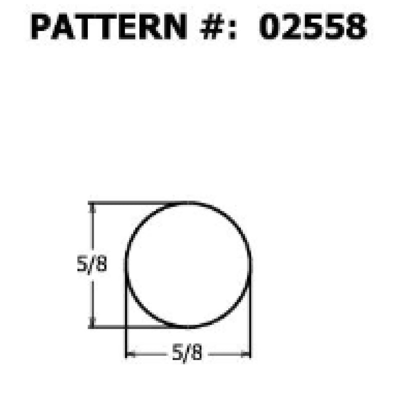 Alexandria Moulding Round Ramin Hardwood Dowel 5/8 in. D X 36 in. L Gray