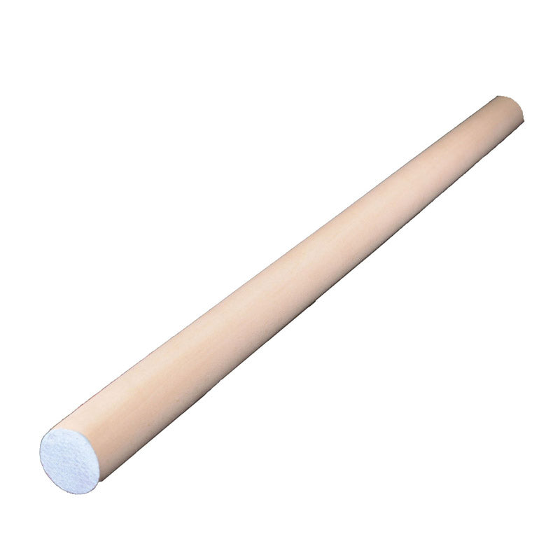 Alexandria Moulding Round Ramin Hardwood Dowel 1-1/8 in. D X 48 in. L Light Blue