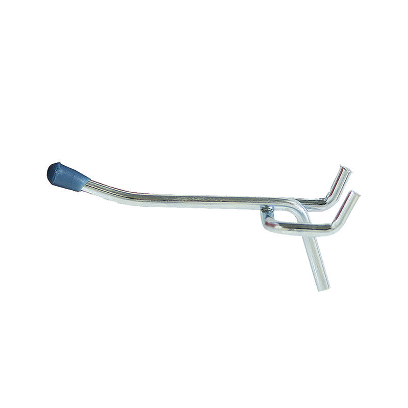 Crawford Zinc Plated Silver Steel 4 in. Peg Hooks