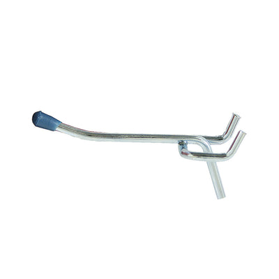 Crawford Zinc Plated Silver Steel 4 in. Peg Hooks