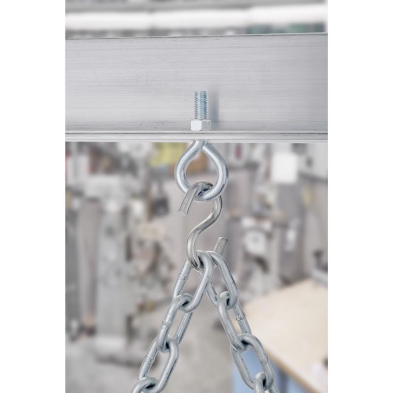 Hampton 3/8 in. X 3 in. L Zinc-Plated Steel Eyebolt Nut Included