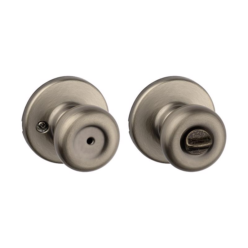 Kwikset Tylo Antique Brass Privacy Knob Right or Left Handed