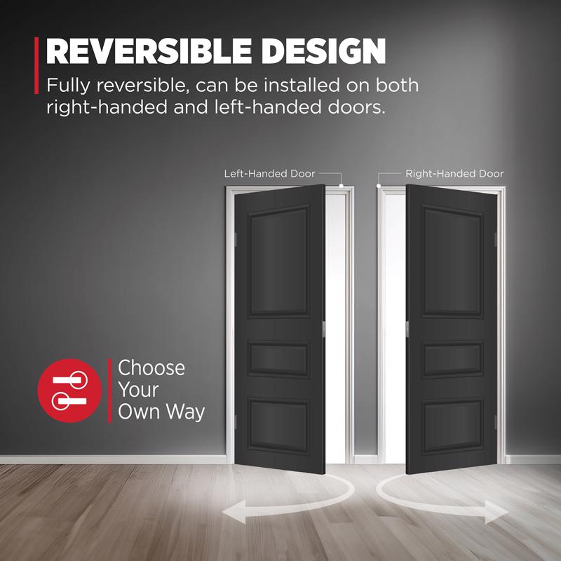 Kwikset Balboa Satin Nickel Privacy Lever Right or Left Handed