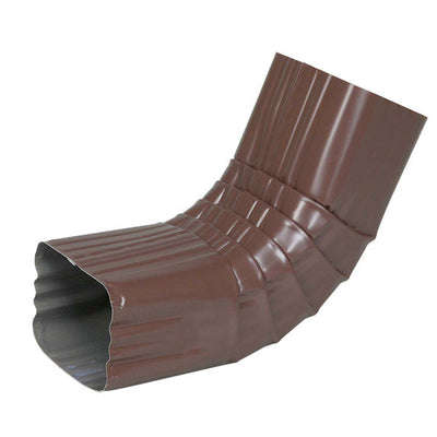 Amerimax 2 in. H X 3 in. W X 9 in. L Brown Aluminum A Downspout Elbow